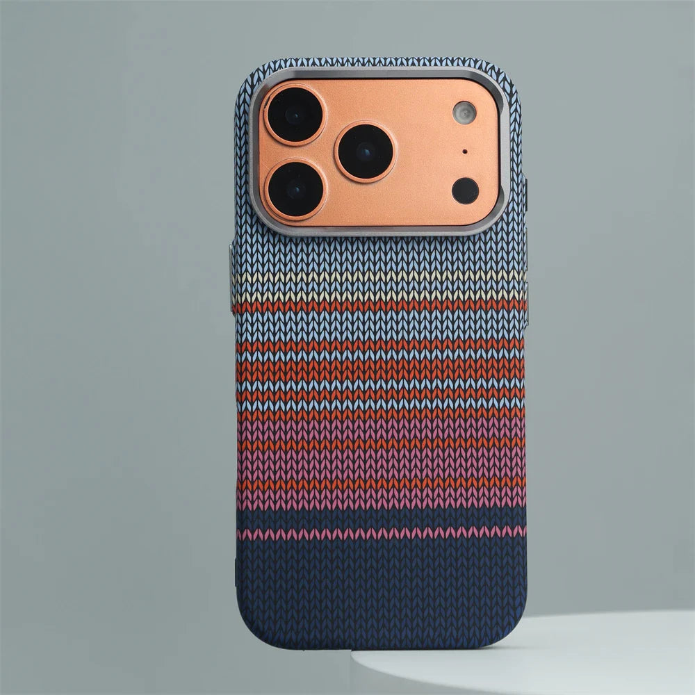 MagSafe Fabric-Textured Case with Soft-Touch Finish