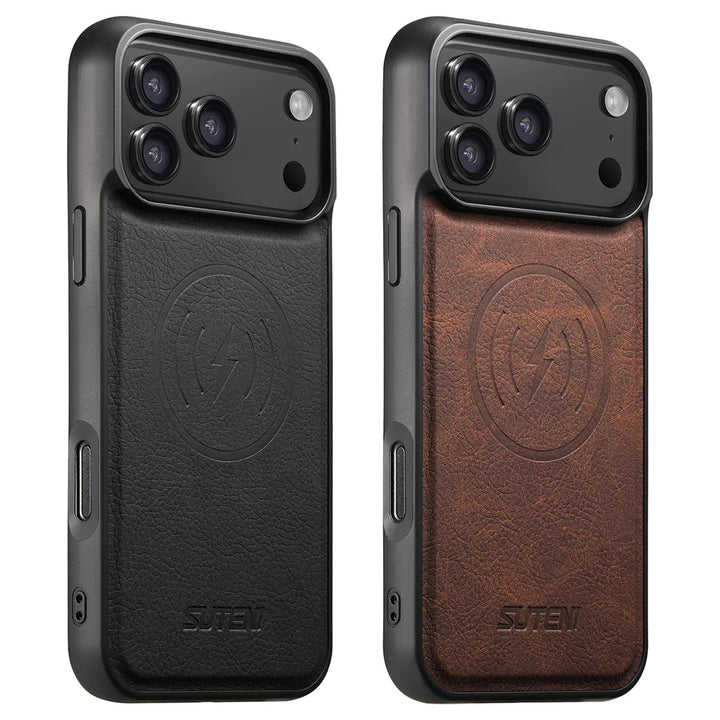 Luxurious Leather Magnetic Case