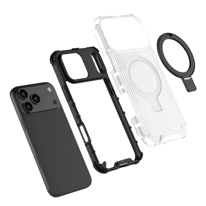 Rugged Shockproof MagSafe Ring Case for Ultimate Protection