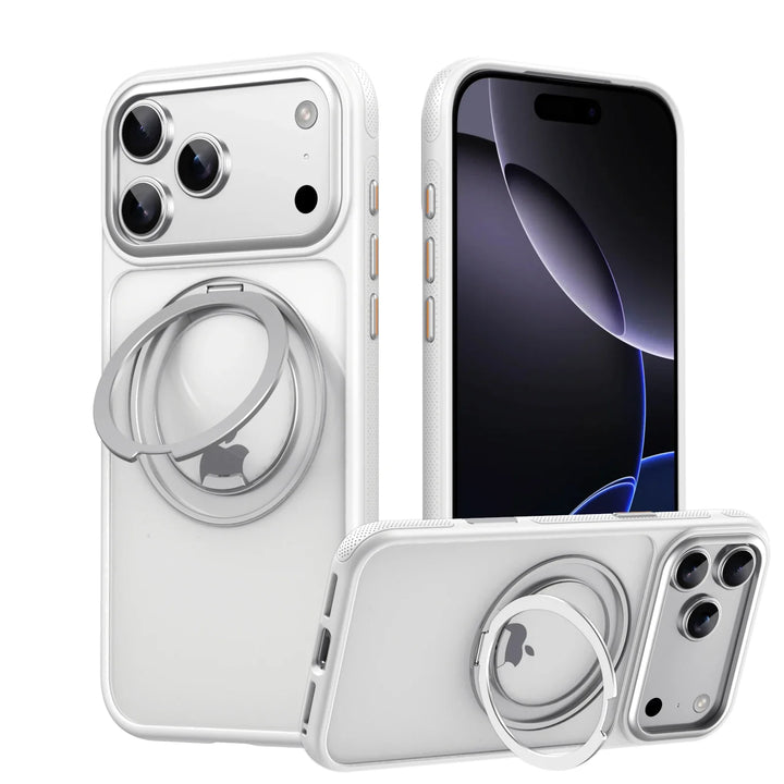 Magnetic Ring Stand Case - Secure Grip and Hands-Free Viewing