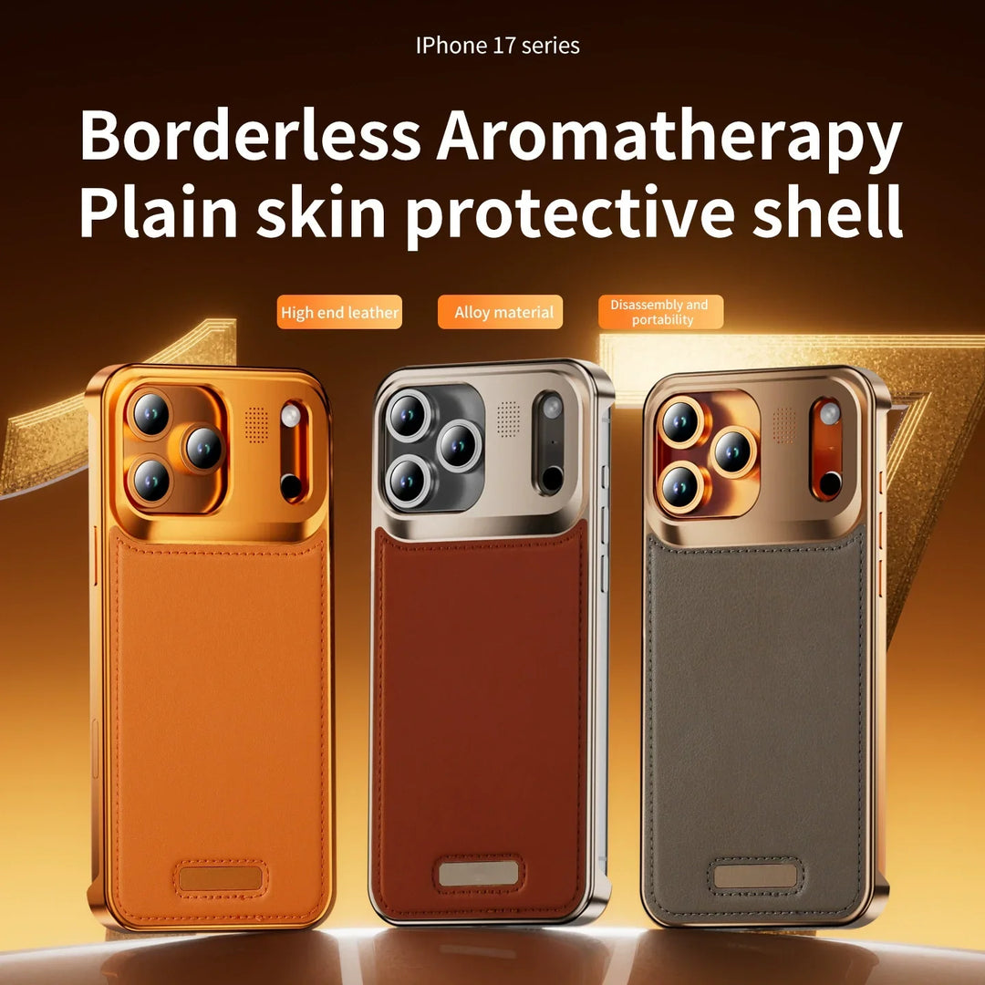 Luxurious Aroma Leather iPhone Case