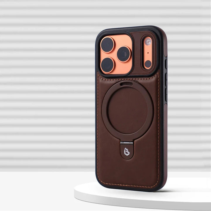 Luxurious Magnetic Leather Stand Case