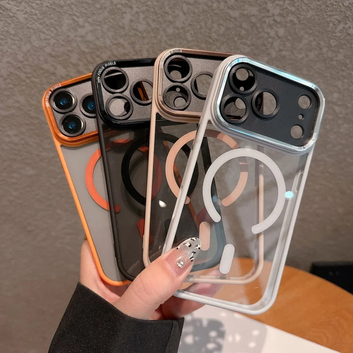 MagClear Armor: Ultra-Transparent MagSafe Case