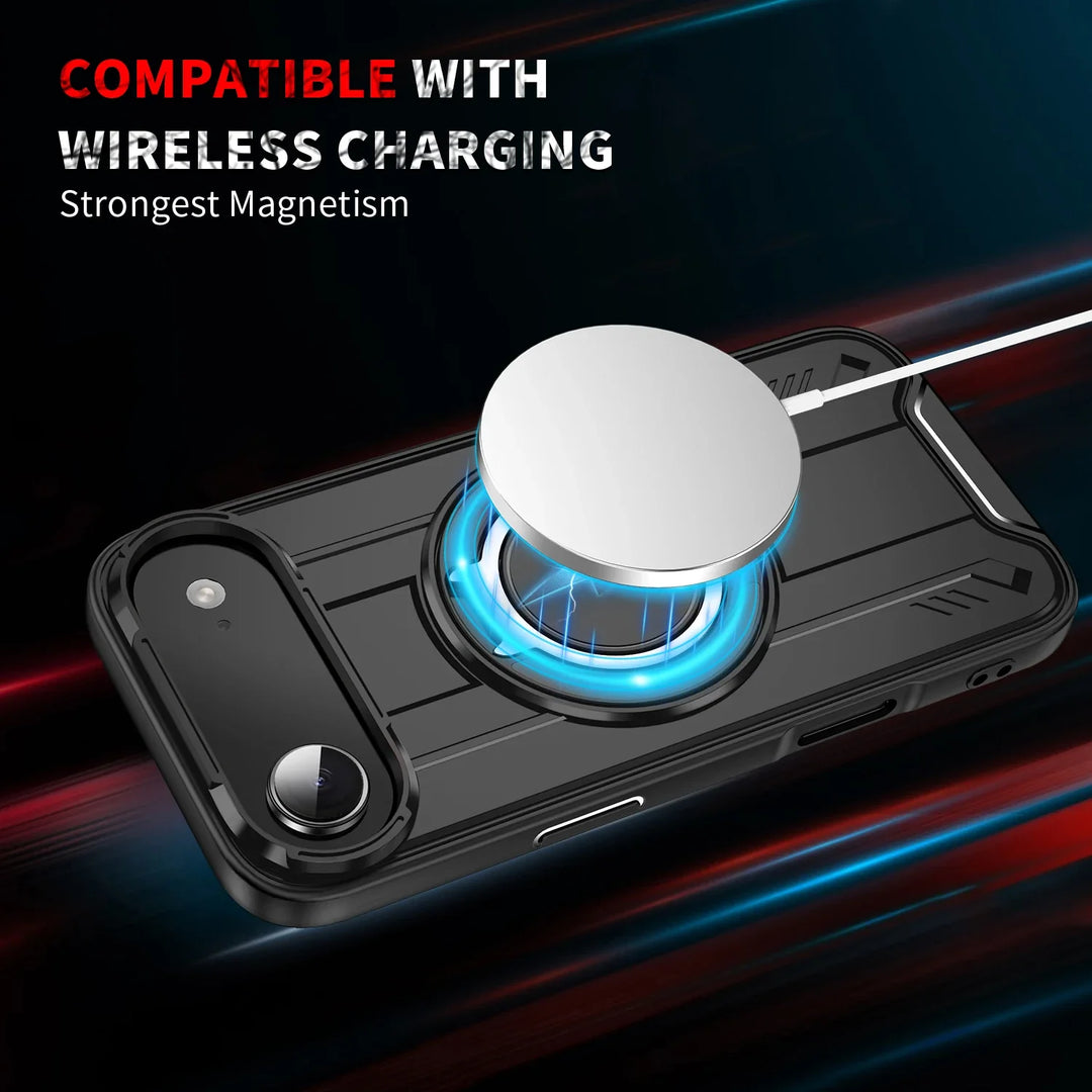 Rugged Shockproof Ring Case – Ultra-Durable Protection with a Secure Ring Stand