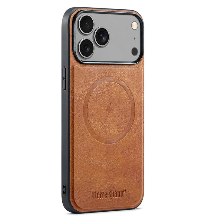 Lux Magnetic Leather Case