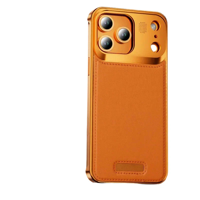 Luxurious Aroma Leather iPhone Case