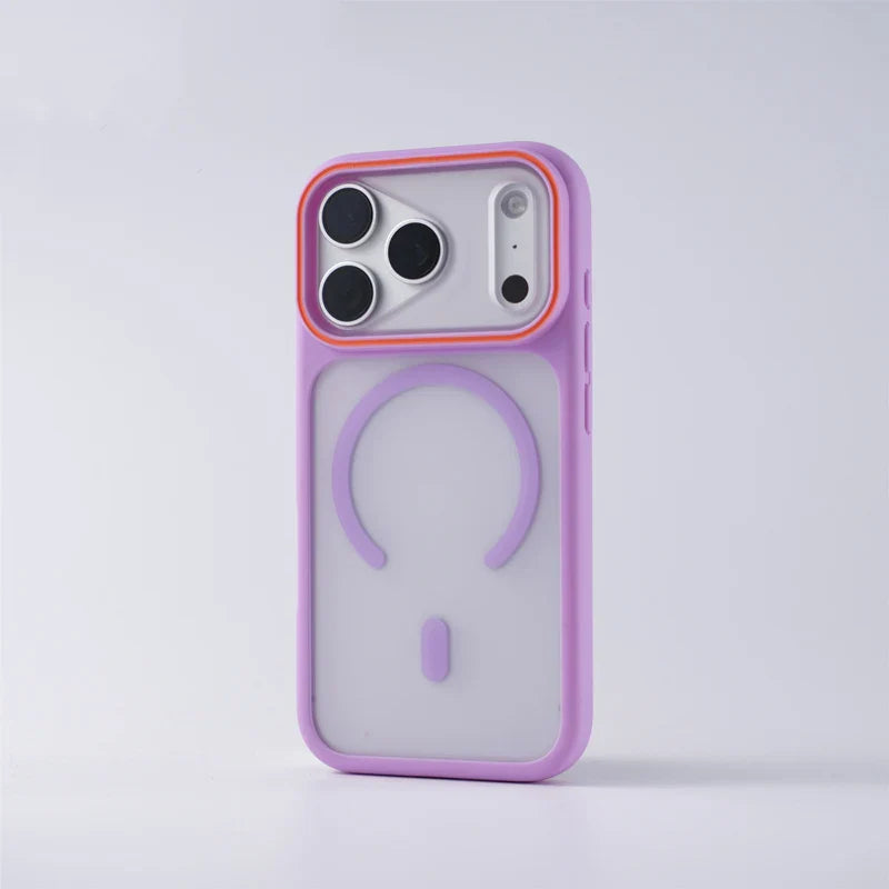 MagSafe Frosted Clear Case – Sleek, Transparent Protection