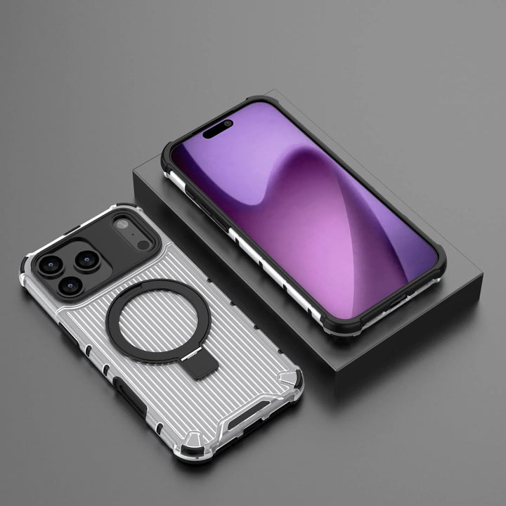 Rugged Shockproof MagSafe Ring Case for Ultimate Protection