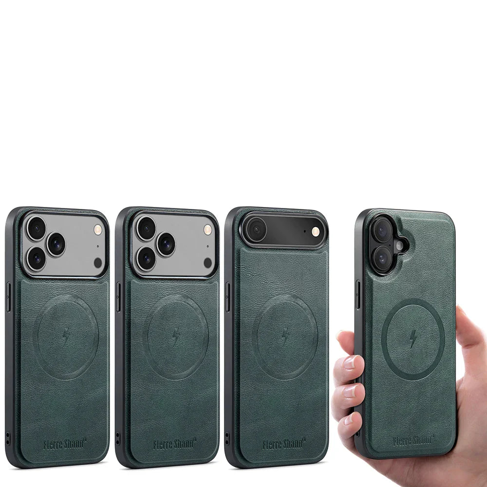 Lux Magnetic Leather Case