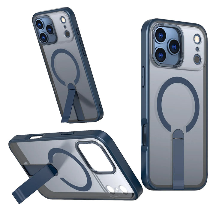 ClearMag Armor Magnetic Kickstand Case – Ultra-Clear Protection with Built-In Stand