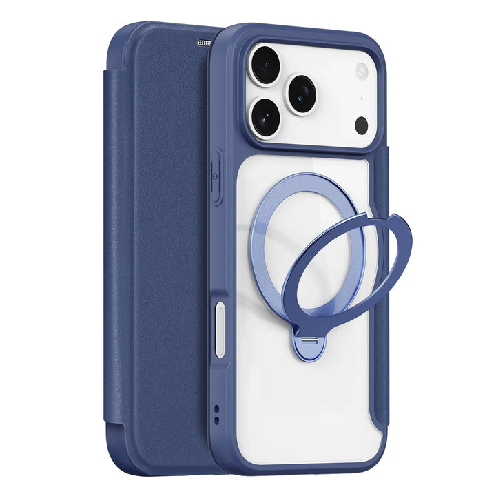 Magnetic Stand Case with Card Holder — Sleek, Hands-Free Viewing with Built-In Card Wallet