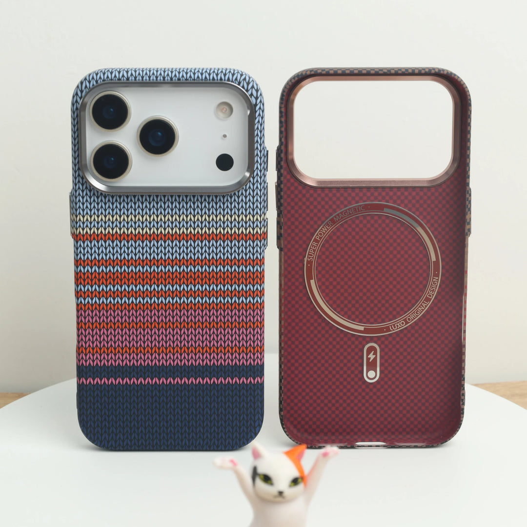 MagSafe Fabric-Textured Case with Soft-Touch Finish