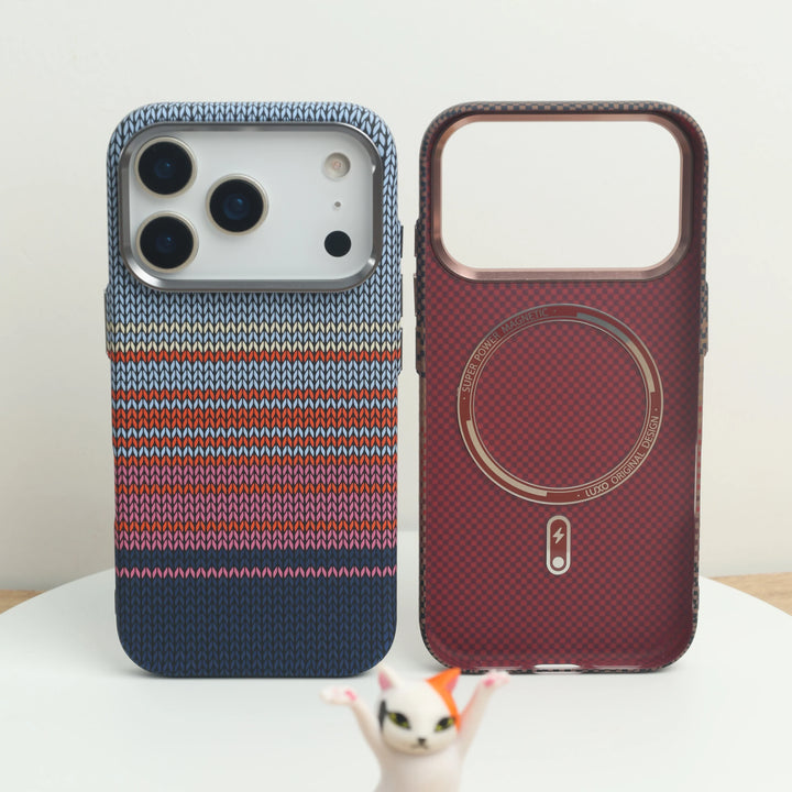 MagSafe Fabric-Textured Case with Soft-Touch Finish