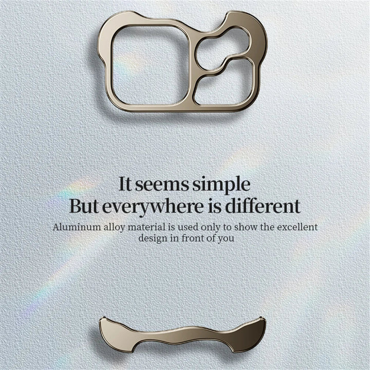 Luxurious Aluminum-Frame iPhone Case