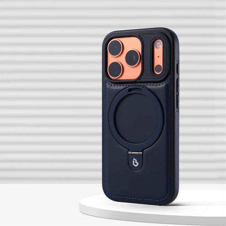 Luxurious Magnetic Leather Stand Case