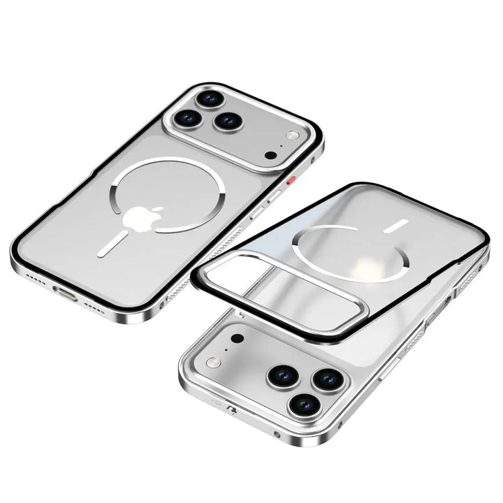 Magnetic Metal Frame Case for iPhone – Sleek, Durable Protection