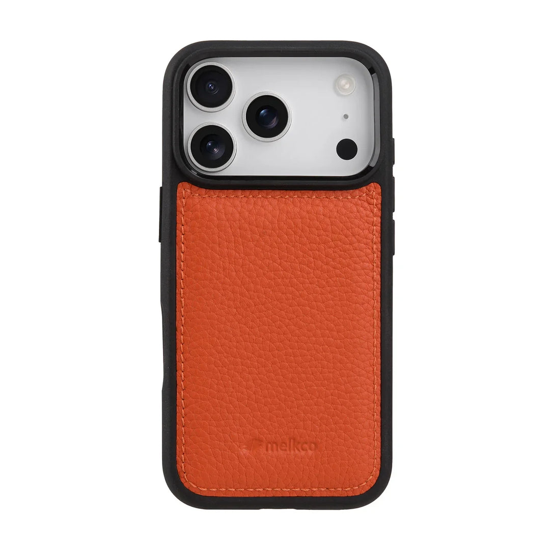 Premium Genuine Leather Back Case for iPhone