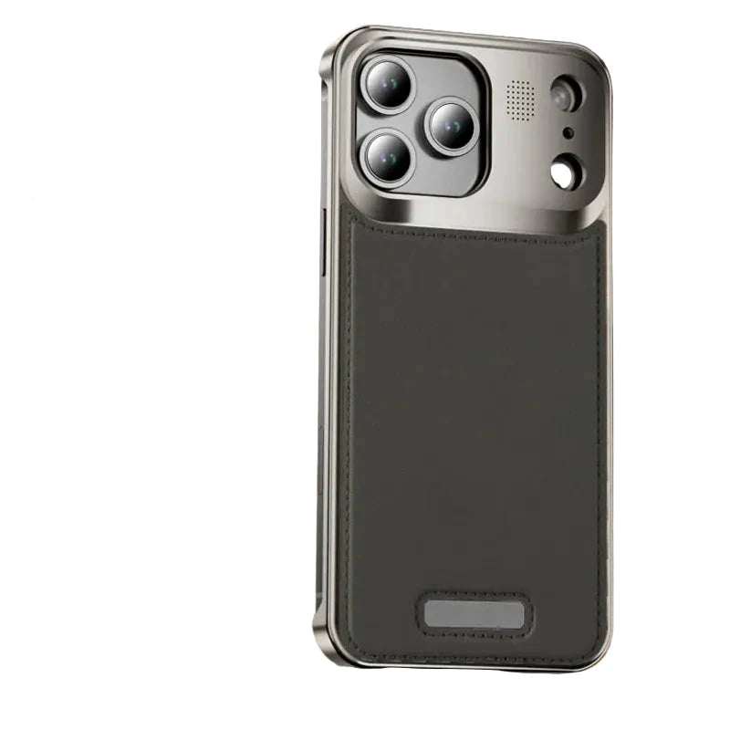 Luxurious Aroma Leather iPhone Case