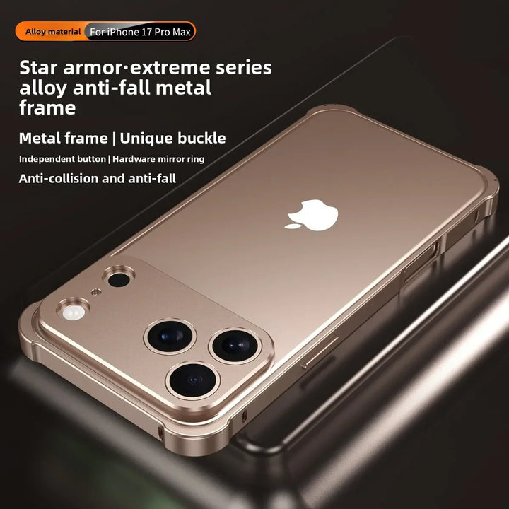 Premium Metal Bumper Case for iPhone 17 Series – Sleek and Durable Protection