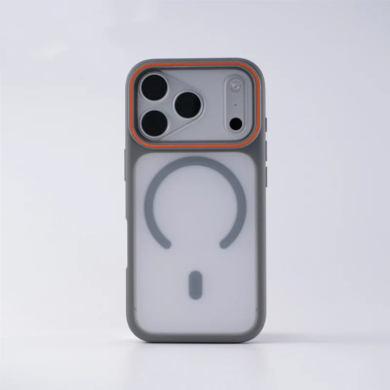 MagSafe Frosted Clear Case – Sleek, Transparent Protection