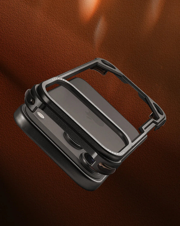 Rugged Shockproof Metal Frame Case for iPhone 17