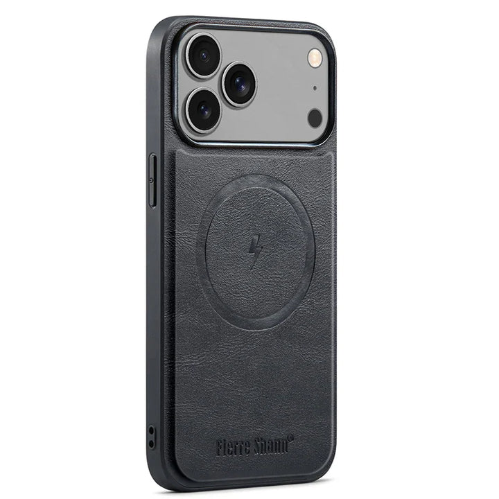 Lux Magnetic Leather Case
