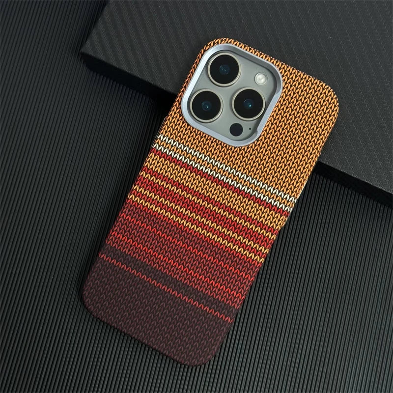 MagSafe Fabric-Textured Case with Soft-Touch Finish
