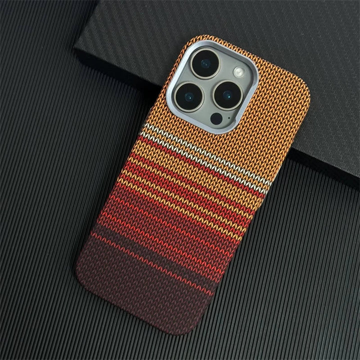 MagSafe Fabric-Textured Case with Soft-Touch Finish