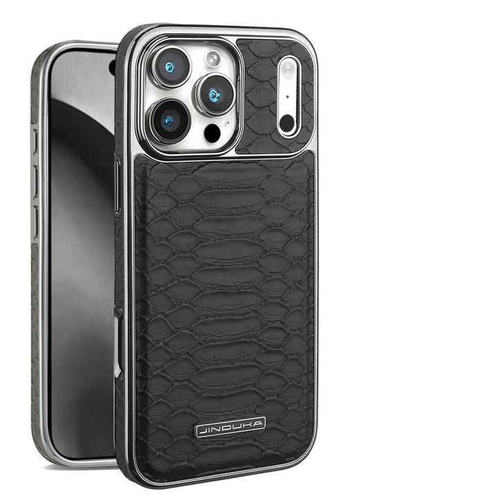 Luxurious Electroplated Leather Case