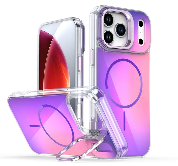 Clear MagSafe Stand Case – Transparent, Stand-Enabled Phone Protection