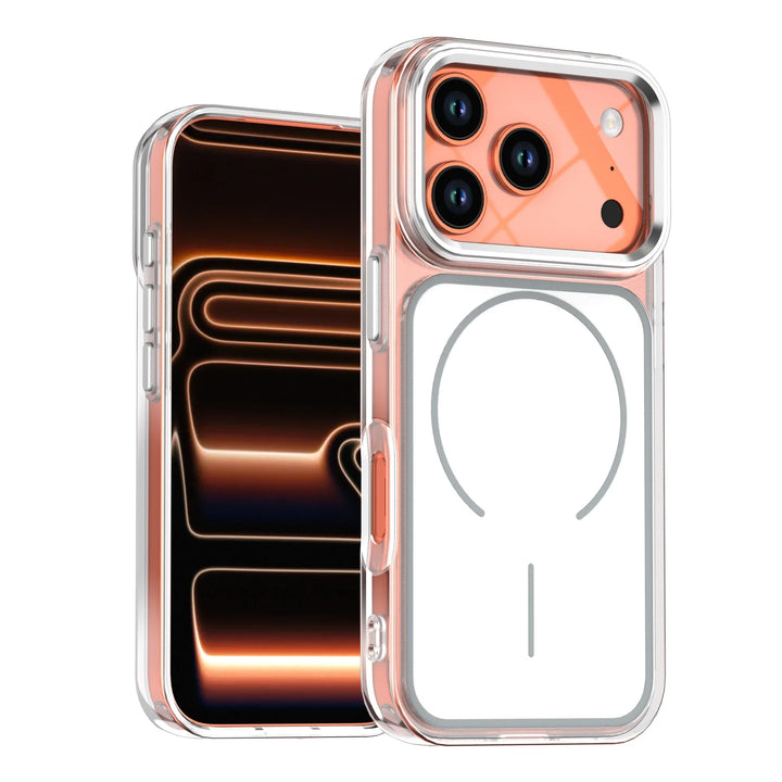 Crystal-Clear Magnetic Shockproof Case