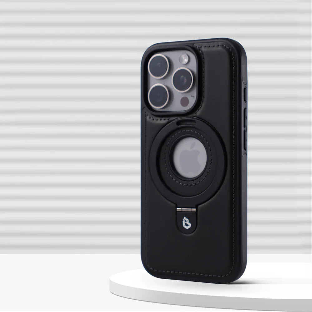 Luxurious Magnetic Leather Stand Case