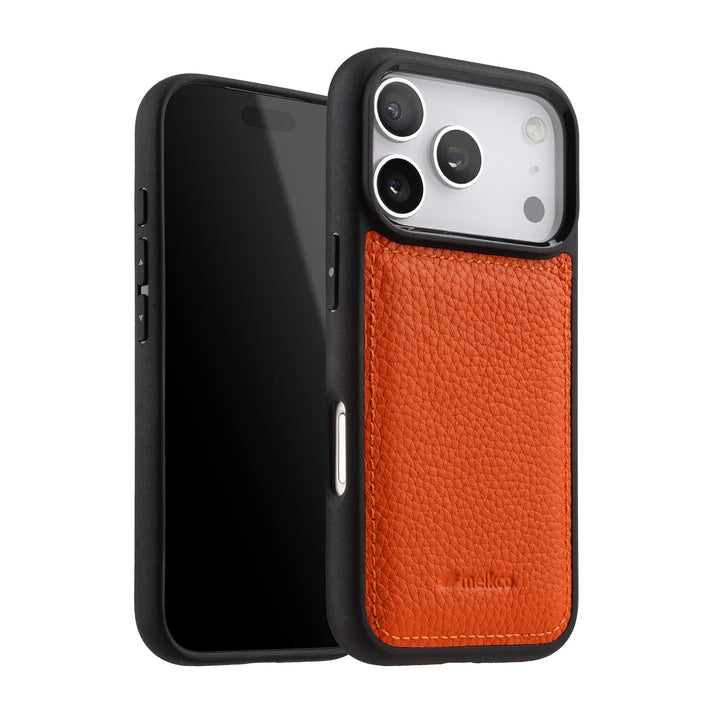 Premium Genuine Leather Back Case for iPhone