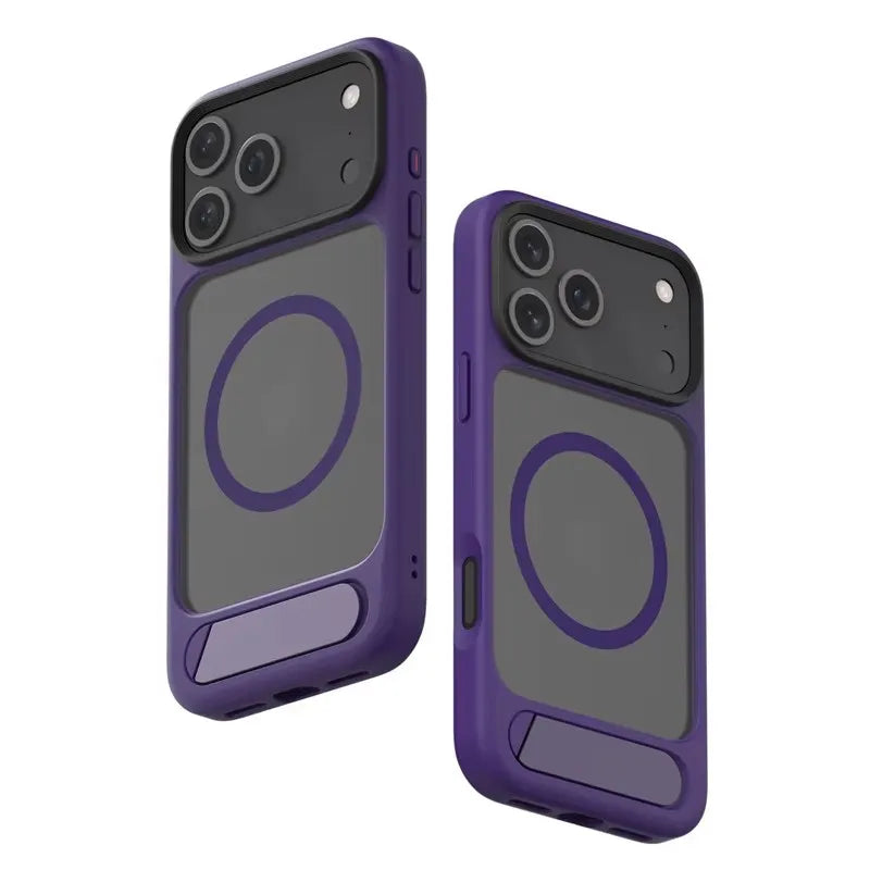 MagSafe Kickstand Case for iPhone 17 — Slim, Protective, Built-In Kickstand