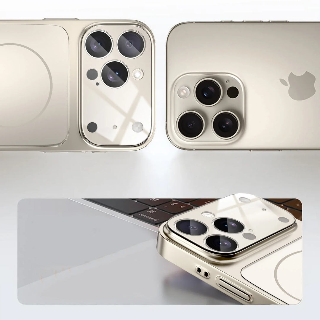 Premium MagSafe Glass Case for iPhone – Sleek, Business-Grade Protection