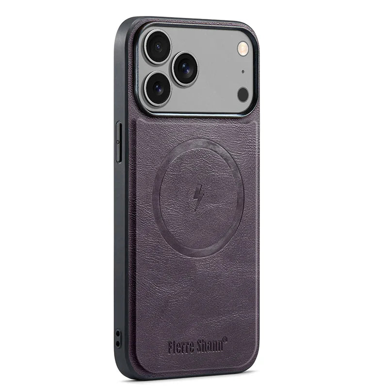 Lux Magnetic Leather Case
