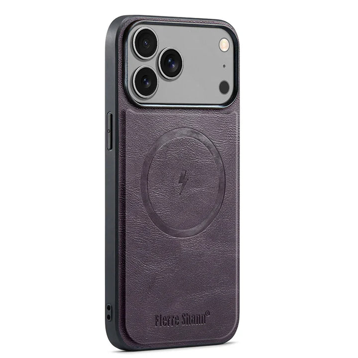 Lux Magnetic Leather Case