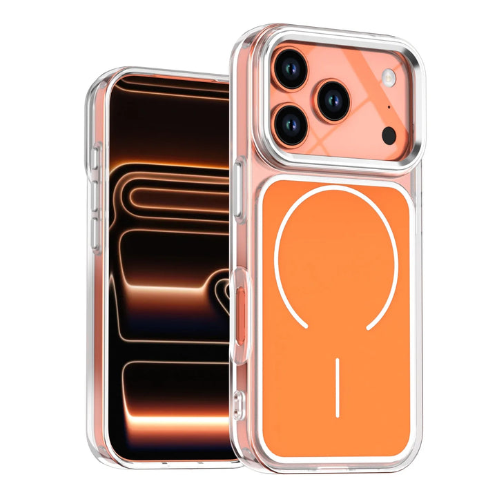 Crystal-Clear Magnetic Shockproof Case