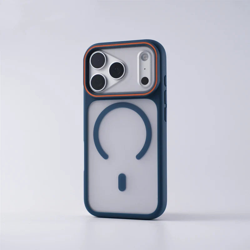 MagSafe Frosted Clear Case – Sleek, Transparent Protection