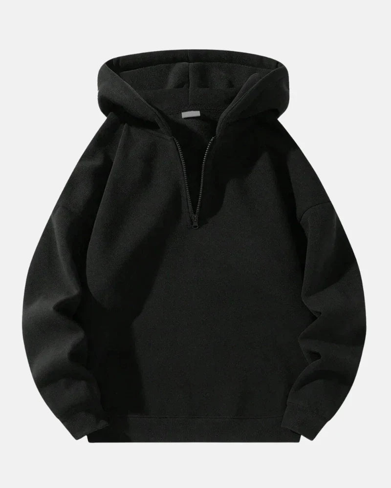 Quarter-Zip Lounge Set – Soft Hoodie & Joggers for Casual Comfort