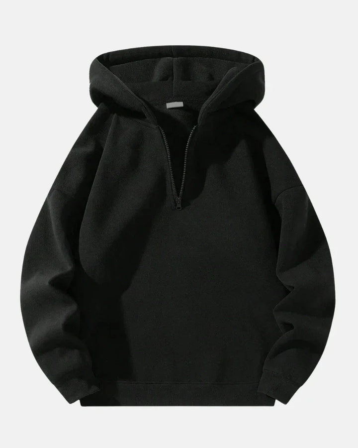 Quarter-Zip Lounge Set – Soft Hoodie & Joggers for Casual Comfort