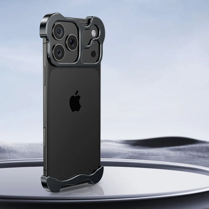 Luxurious Aluminum-Frame iPhone Case