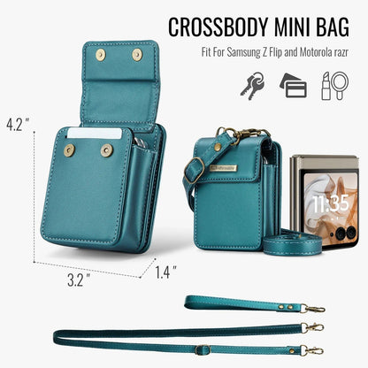 Fashion Leather Crossbody Mini Bag For Z Flip Series