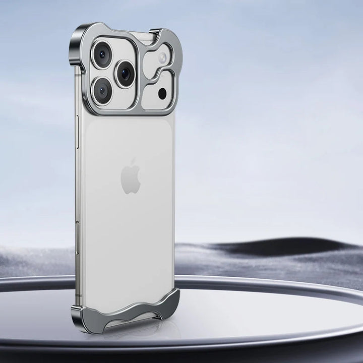 Luxurious Aluminum-Frame iPhone Case