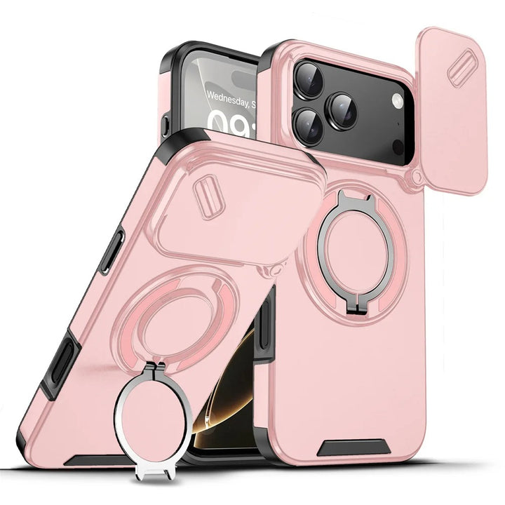 iPhone 17 Pro Max MagSafe Rotating Camera Cover Case