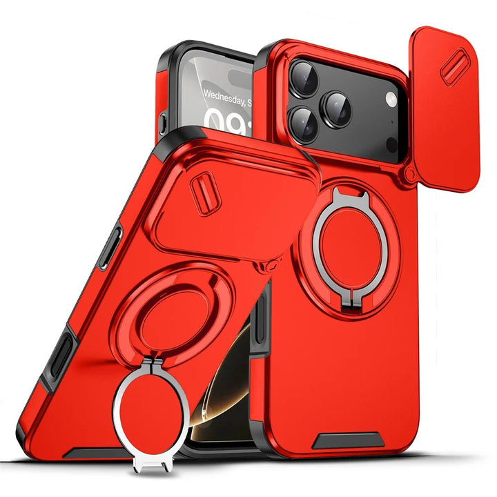 iPhone 17 Pro Max MagSafe Rotating Camera Cover Case