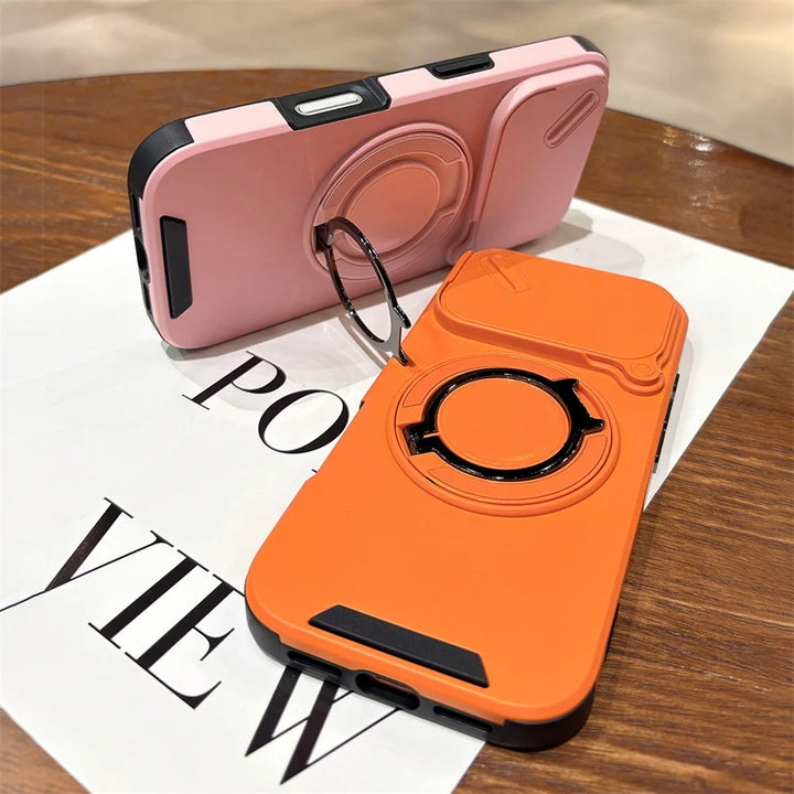 iPhone 17 Pro Max MagSafe Rotating Camera Cover Case