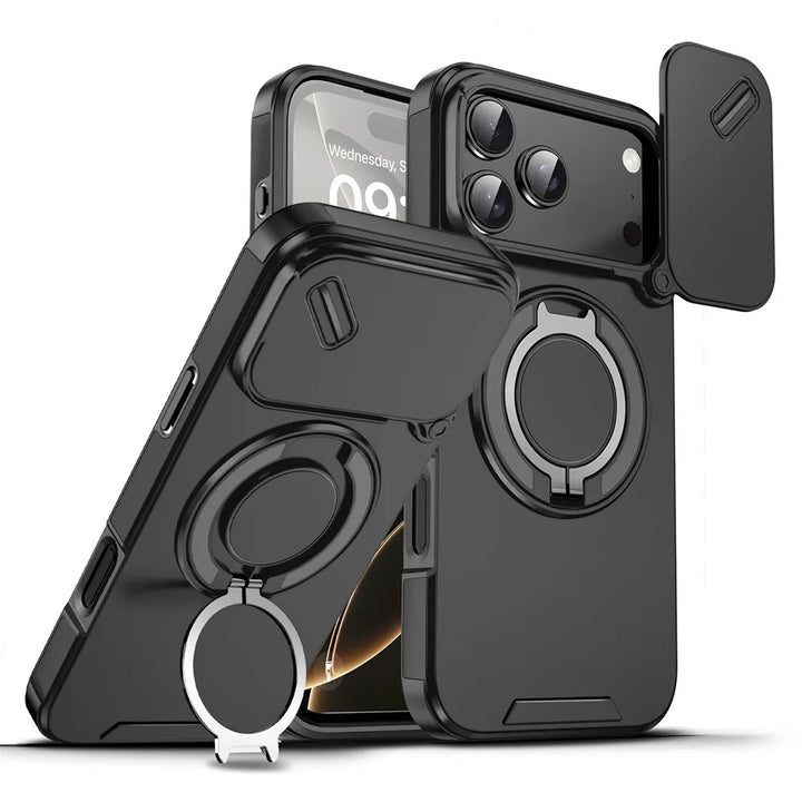 iPhone 17 Pro Max MagSafe Rotating Camera Cover Case