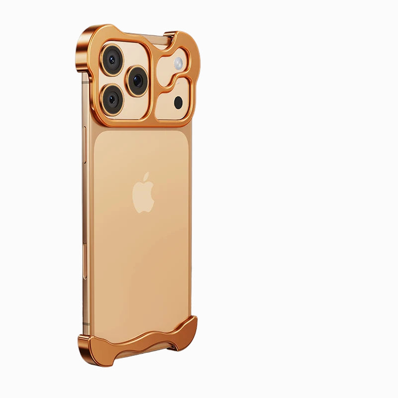 Luxurious Aluminum-Frame iPhone Case