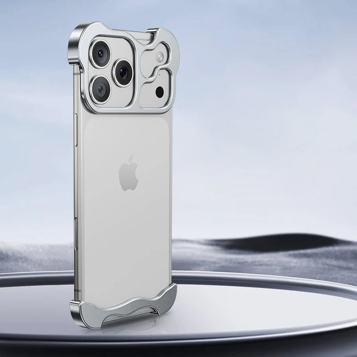 Luxurious Aluminum-Frame iPhone Case
